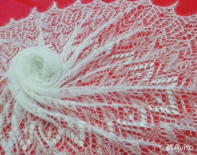 Шаль /платок/накидка из мохера (новая)