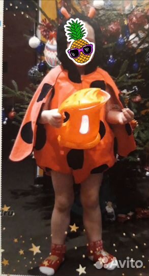 Новогодний костюм божья коровка Carters