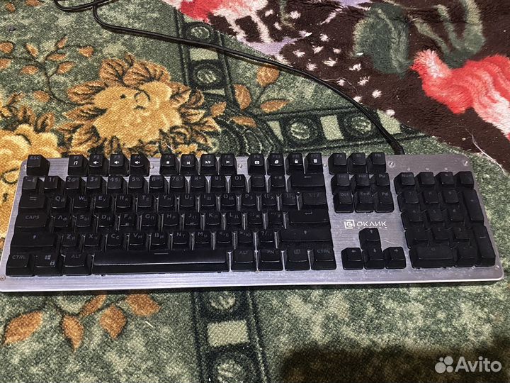 Клавиатура Oklick 970G dark knight