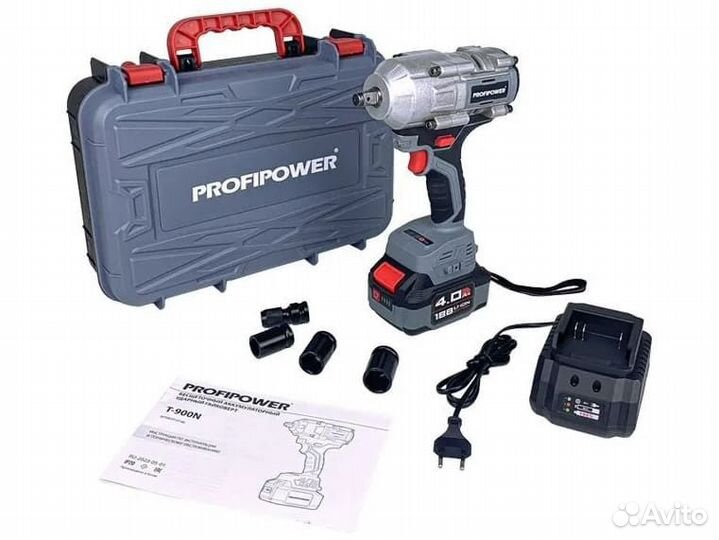 Ударный аккумуляторный гайковерт ProfiPower T-900N