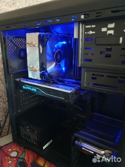 Gaming PC Ryzen 5 RX488 SSD+HDD