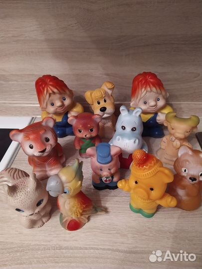Игрушки резиновые СССР