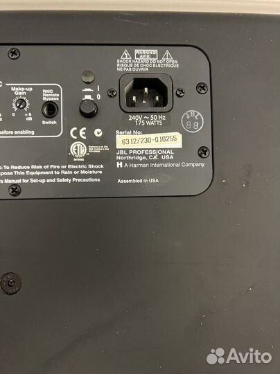 Активный савбуфер JBL LSR 6312 SP оригинал