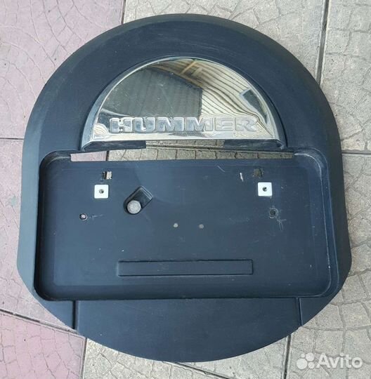 Накладка для крепления номера на Hummer H2