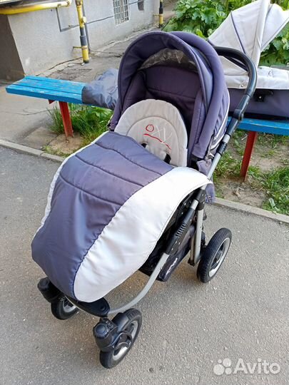 Коляска 2 в 1 + зимний коверт