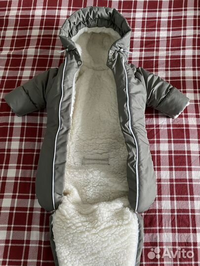 Конверт для новорожденного зима