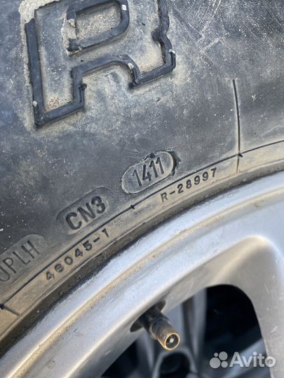 Колеса в сборе lc 100