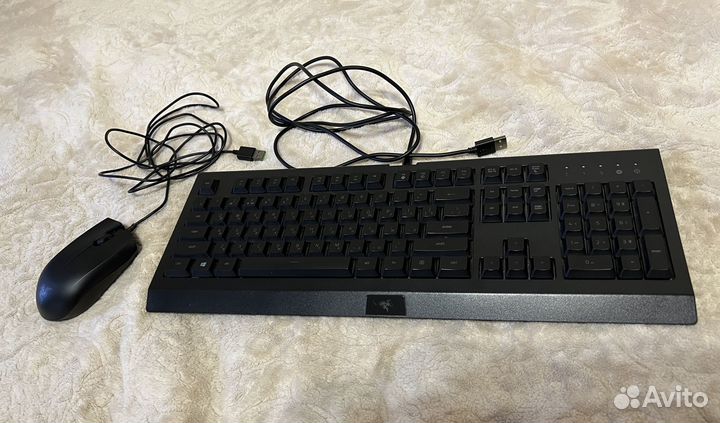 Клавиатура+мышь проводная Razer Cynosa Lite & Raze