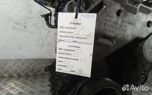 Двигатель дизельный volkswagen jetta 5 (HDN17AB01)