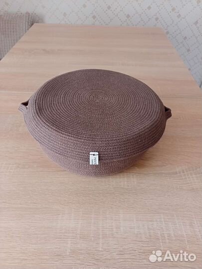 Хлебница,корзина с крышкой из хлопка