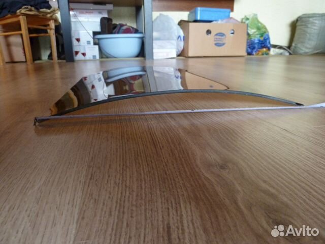 Стекло для тумбы изогнутое