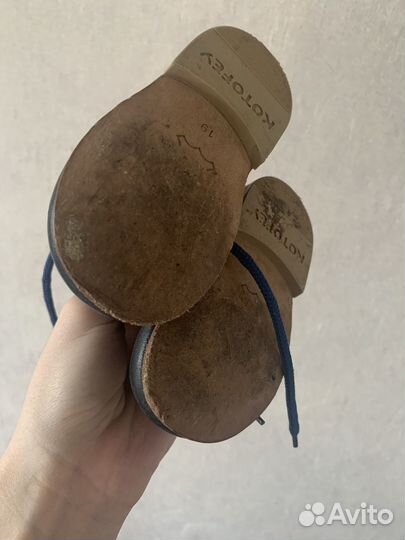 Ботинки весенние детские