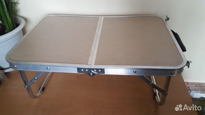 Стол складной малый в палатку 45х60 (tabs-07) кедр