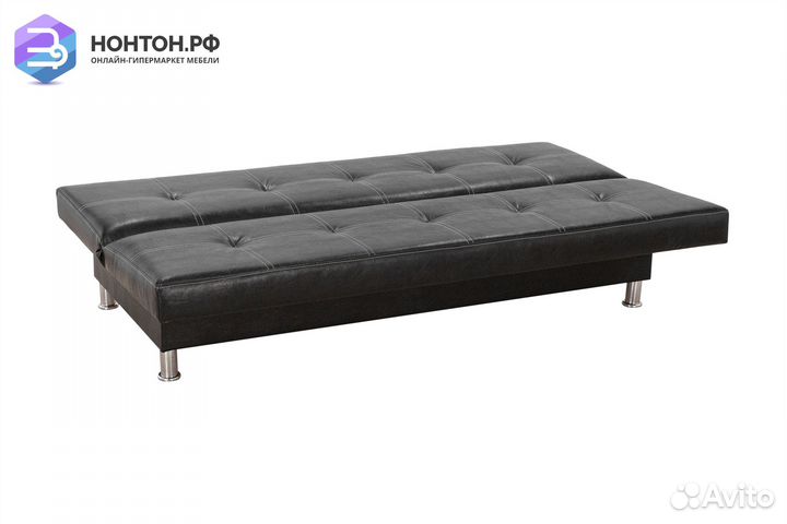 Диван клик-кляк Бомонд черный