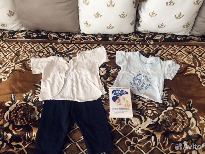 Пакет вещей для новорожденного