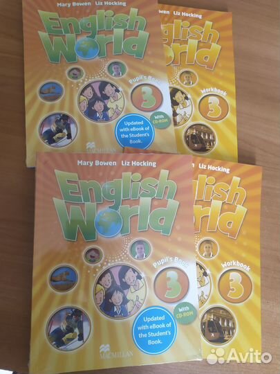 Учебники English world 3 2комплекта