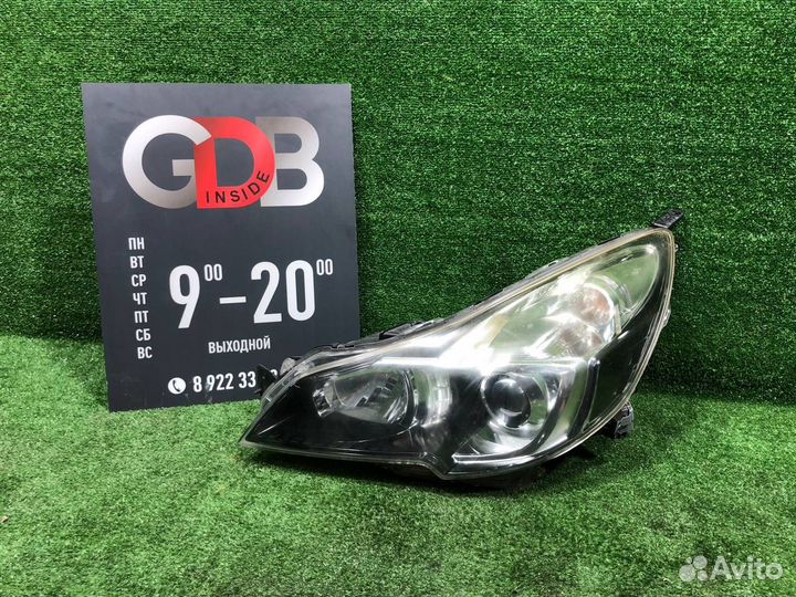 Фара передняя левая Subaru Legacy BRM