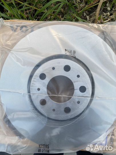 Диск тормозной передний вентилируемый volvo XC90