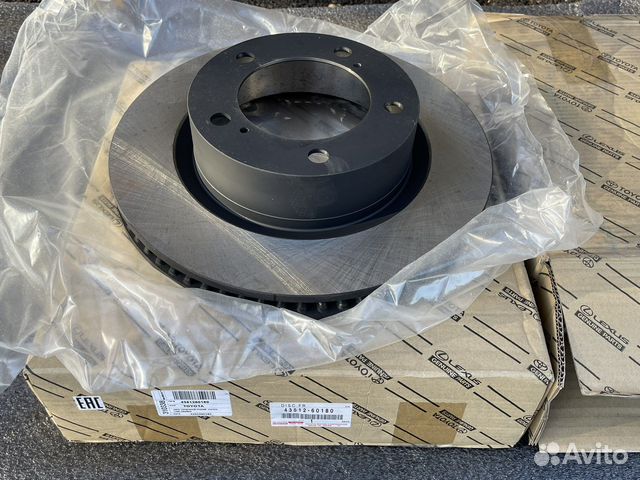 Toyota land cruiser 200 диск тормозной передний