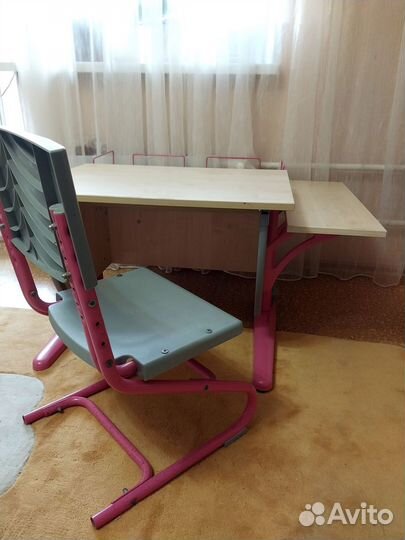 Растущая парта и стул Дэми