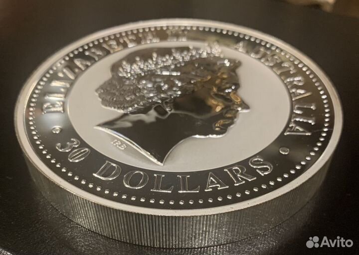 Серебряный Австралийский лунар I серии 