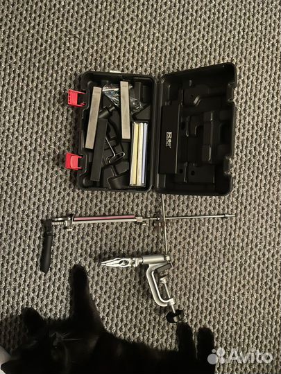 Точилка для ножей с поворотным механизмом