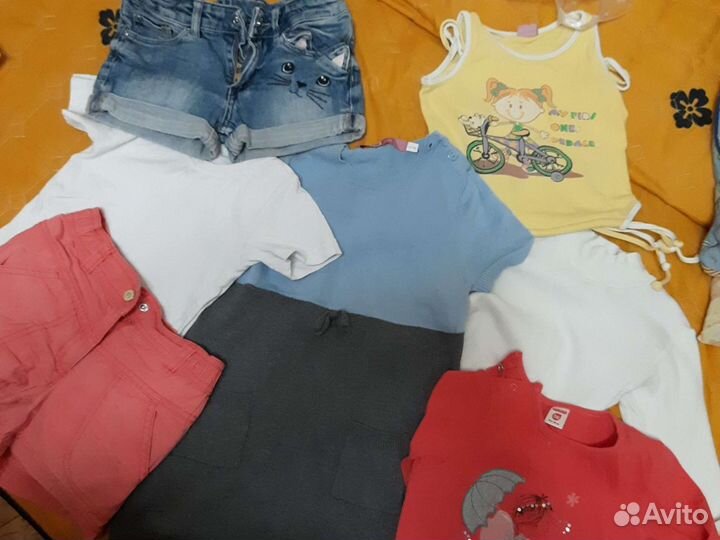 Вещи пакетом на девочку 3-5 лет