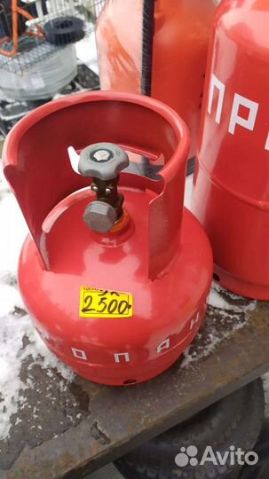 Газовые баллоны новые