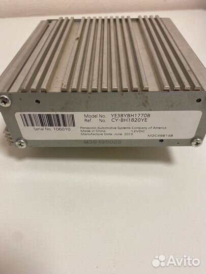 Штатный усилитель звука Honda Accord 8