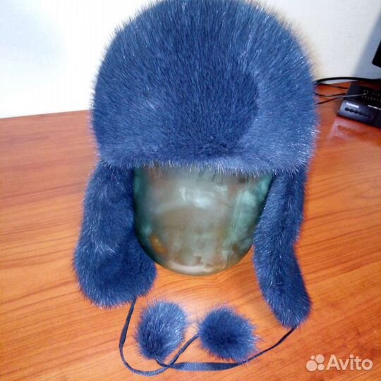 Шапка норковая женская