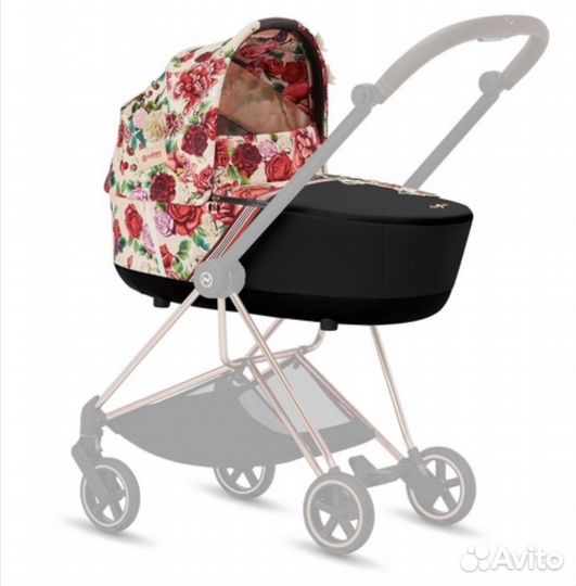 Cybex Mios Lux Carrycot Spring Blossom