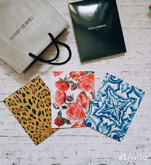 Блокнот Dolce & gabbana оригинал, коробка и пакет