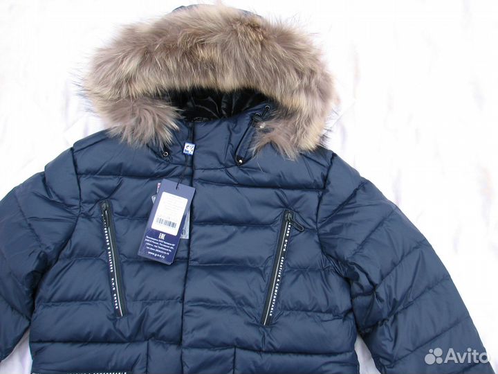 Новый теплый зимний пуховик до -40 бренд