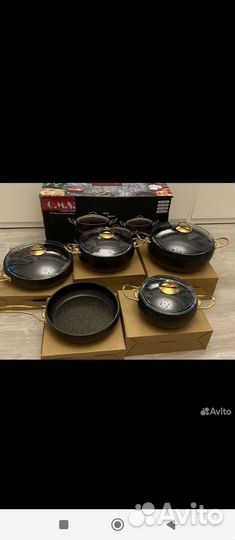 Набор кастрюль новый