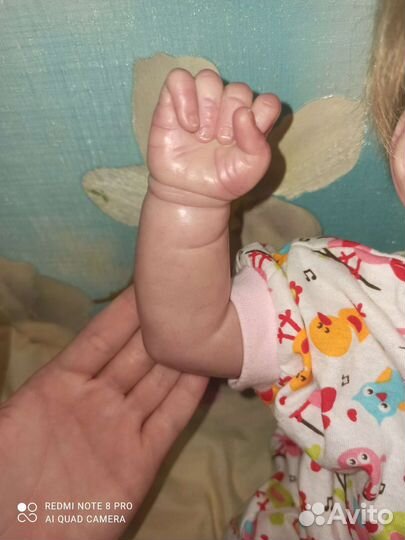 Кукла реборн ручной работы девочка