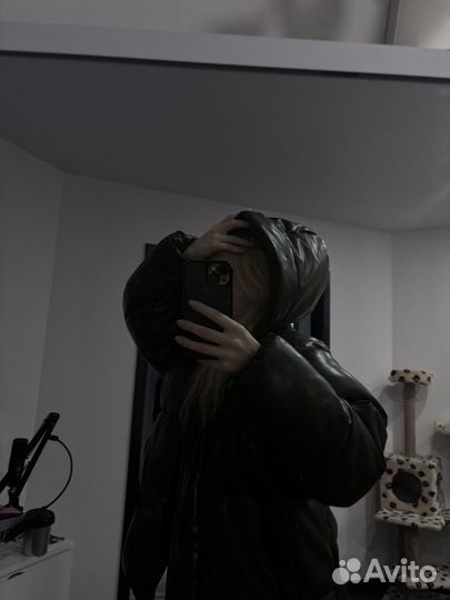 Куртка кожаная женская