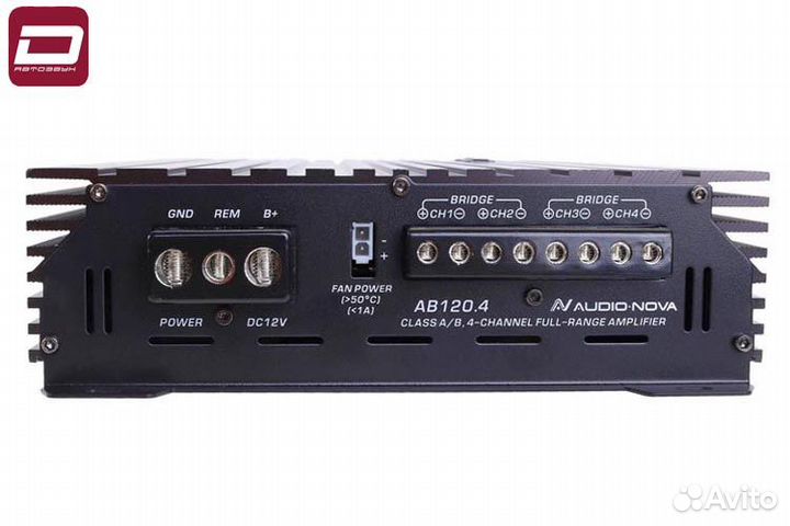 Audio nova AB120.4 4-х канальный усилитель, Cla