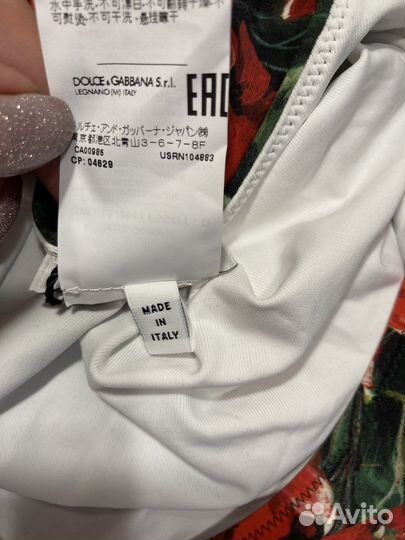 Купальник новый оригинал Dolce&Gabbana