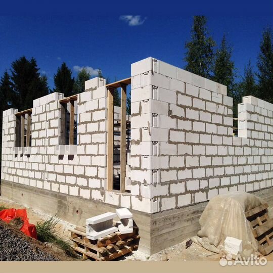 Требуется бригада строителей на фундамент и кладку