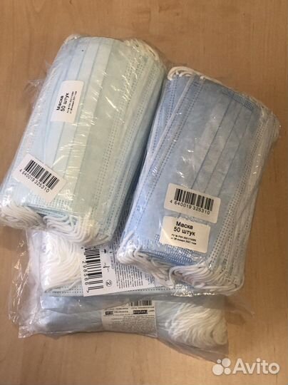 Маска одноразовая медицинская