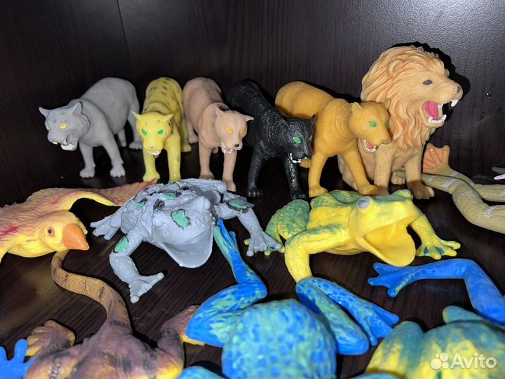 Коллекция лягушек и зверей deagostini