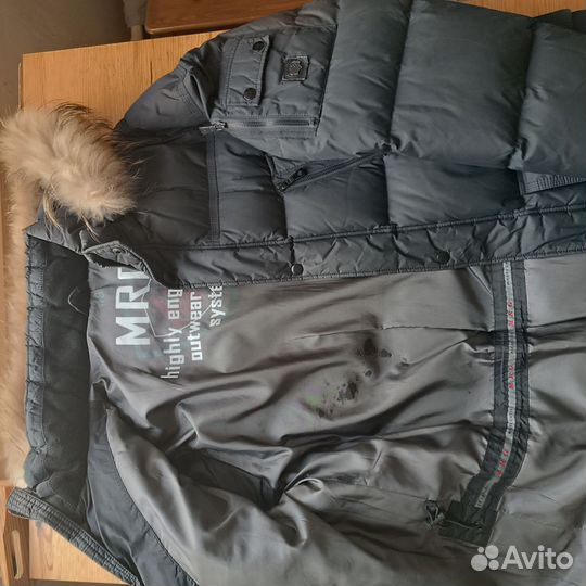 Пуховик зимний мужской