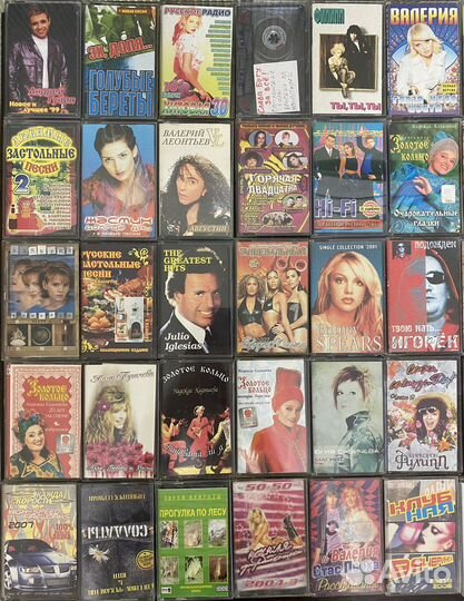 Записи на компакт - дисках и кассетах