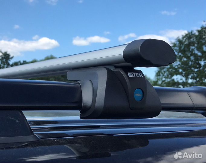 Багажник на рейлинги (с просветом/без просвета)