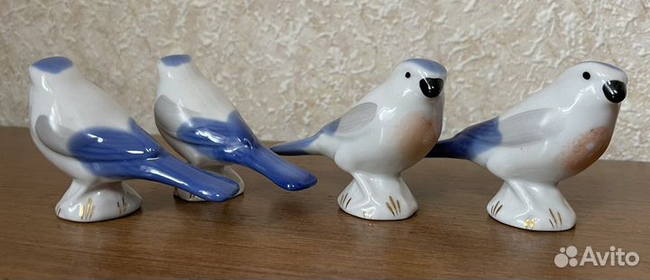 Статуэтка «Снегирь», Вербилки клеймо 81