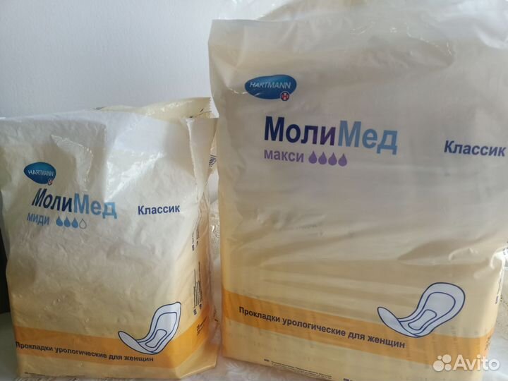 Урологические прокладки женские молимед