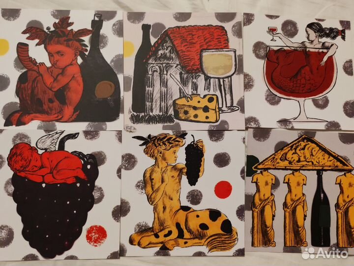 Эксклюзивные открытки о вине Инкерман inkerman