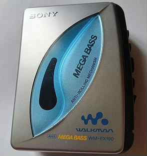 Кассетный плеер Sony walkman WM-EX190