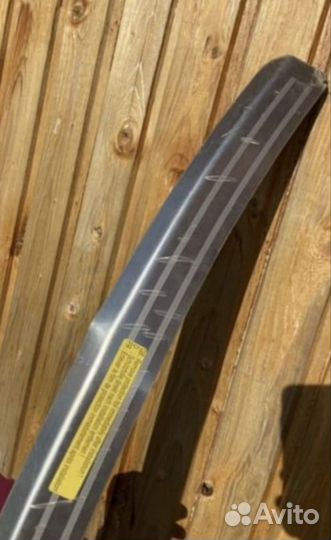 Накладка на задний бампер Nissan qashqai j10