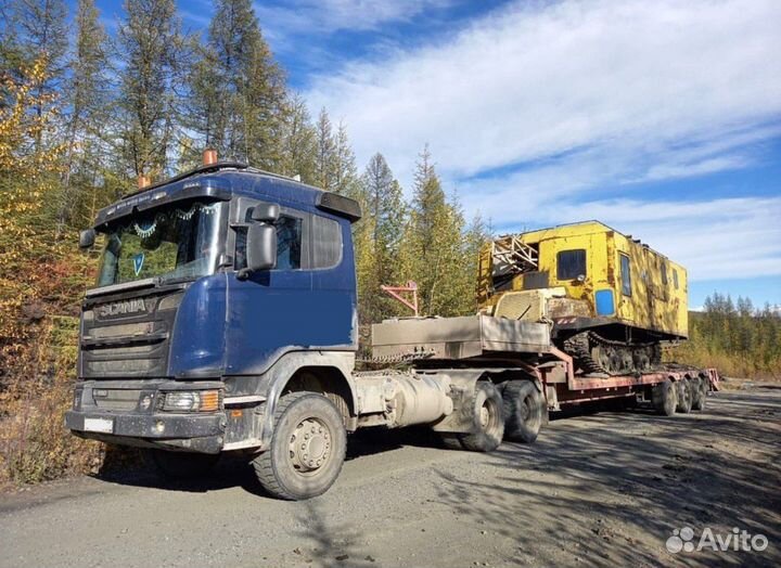 Перевозка негабаритных грузов, аренда трала